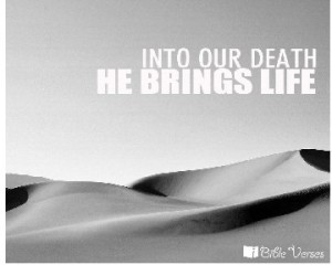 Into Our Death used with permission IBible Verses