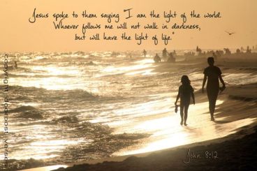 Walk in the Light ~ CHRISTian poetry by deborah ann ~ Photo Doorpost Verses