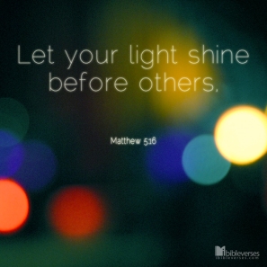 LetYourLightShine ~ CHRISTian poetry by deborahann ~ used with permission IBible Verses