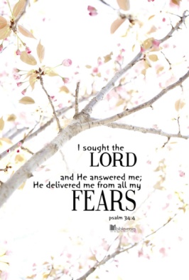 he-delivered-me-from-all-my-fears Used with permission IBible Verses