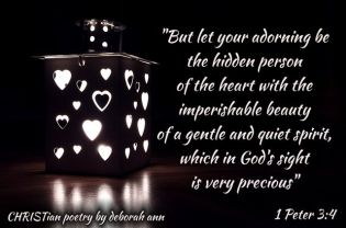 Imperishable Beauty ~ CHRISTian poetry by deborah ann