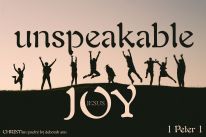 Unshakable Joy ~ CHRISTian poetry by deborah ann