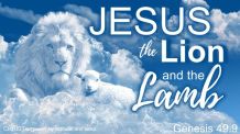 The Lion and The Lamb ~ CHRISTian poetry by deborah ann free to use
