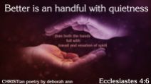 God, My Tranquility ~ CHRISTian poetry by deborah ann belka ~ free to use