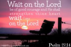 In God's Waiting Room ~ CHRISTian poetry by deborah ann free to use